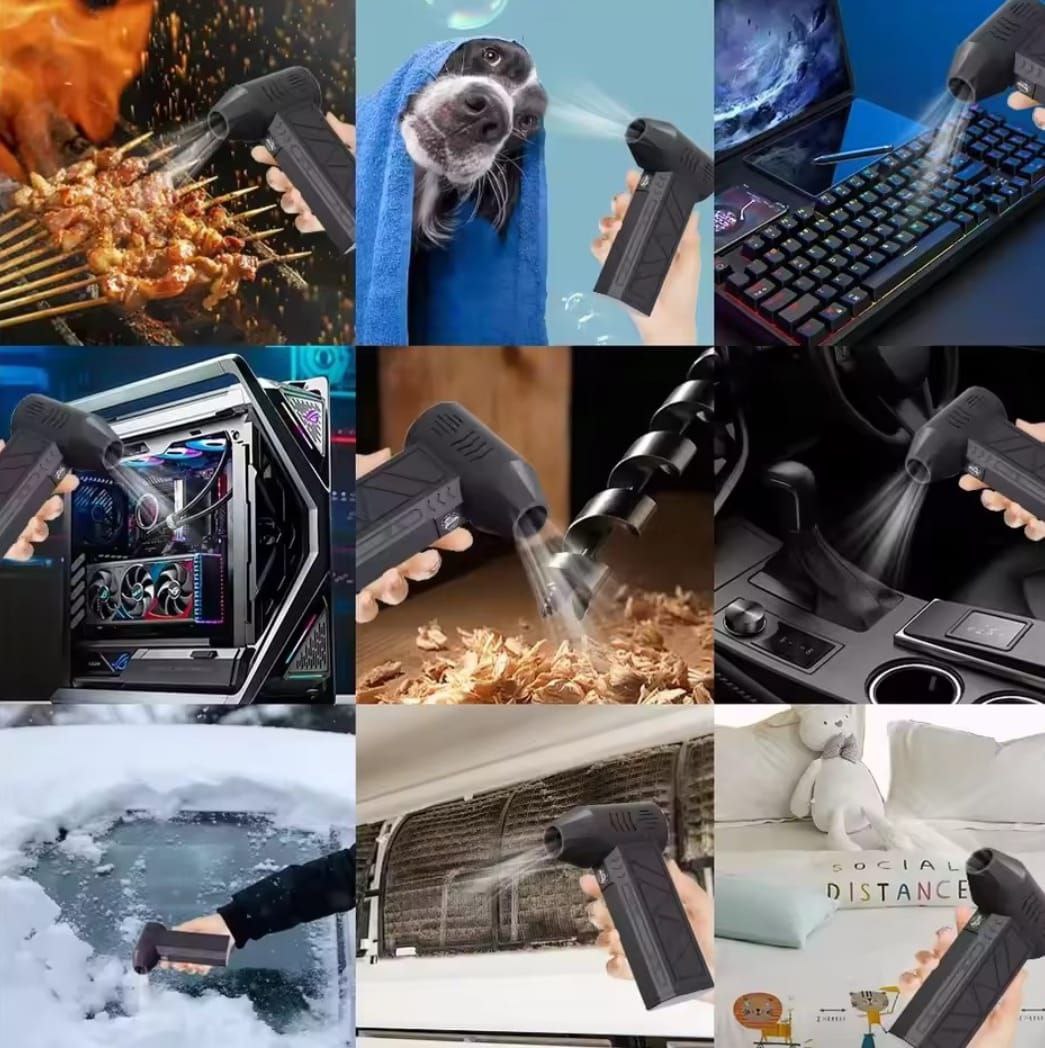 ميني جيت فان - مروحة توربينية صغيرة محمولة بقوة كبيرة Palestine -Global Market