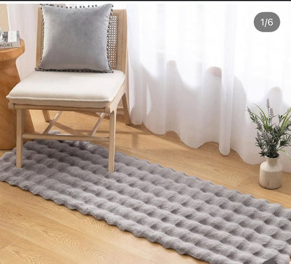 سجاد فقاعات فاخر - سجادة ناعمة سميكة للغرف والصالون | مقاسين 60×180 و 150×180 Palestine Global Market