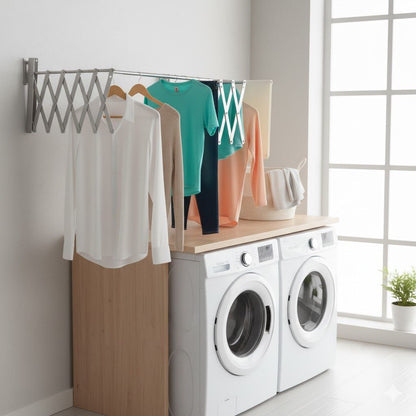 منشر غسيل جداري ألمنيوم قابل للطي Palestine -Global Market