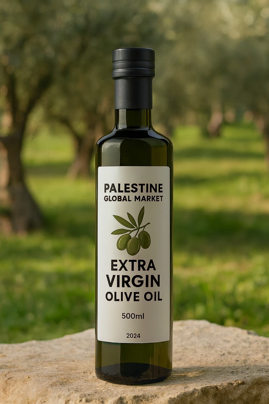 زيت الزيتون الفلسطيني البكر الممتاز - إنتاج 2025 Palestine Heritage