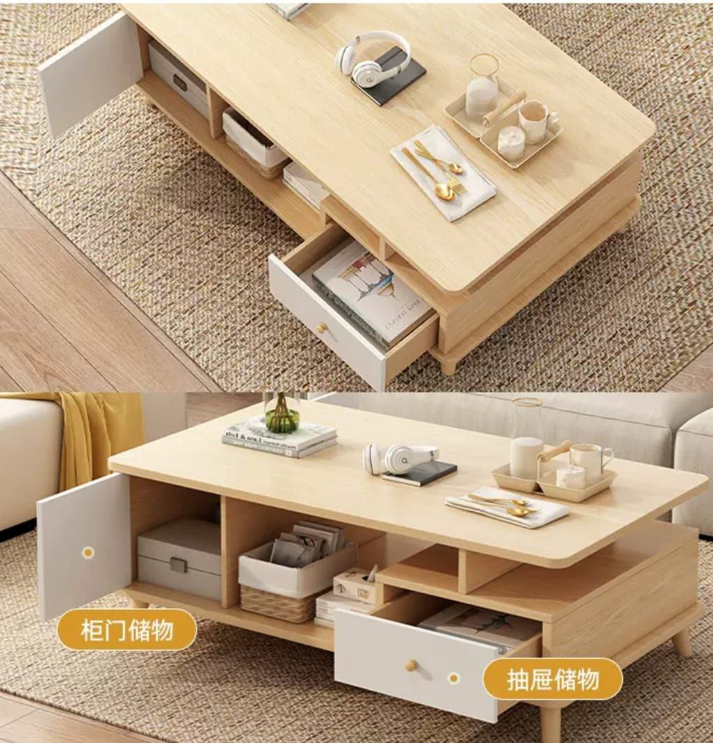 طاولة صالون خشبية متعددة الاستخدامات بمقاسات واضحة Palestine Global Market