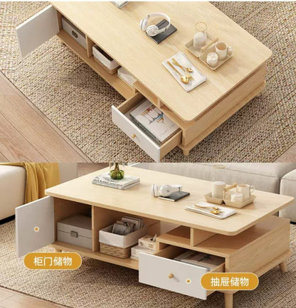 طاولة صالون خشبية متعددة الاستخدامات بمقاسات واضحة Palestine Global Market