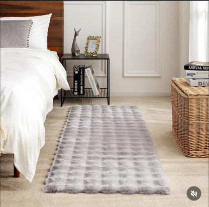 سجاد فقاعات فاخر - سجادة ناعمة سميكة للغرف والصالون | مقاسين 60×180 و 150×180 Palestine Global Market