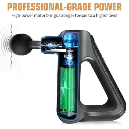 💥 مسدس مساج احترافي | 32 مستوى | تخفيف آلام العضلات والاسترخاء العميق Palestine -Global Market