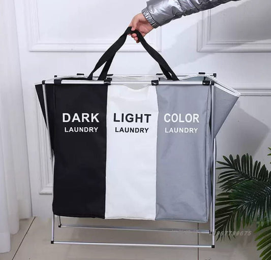 سلة غسيل ثلاثية الأقسام Palestine -Global Market