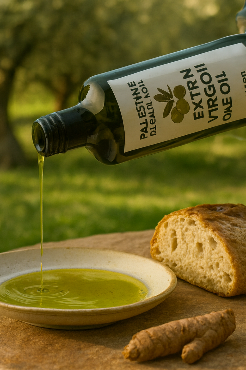 زيت الزيتون الفلسطيني البكر الممتاز - إنتاج 2025 Palestine Heritage