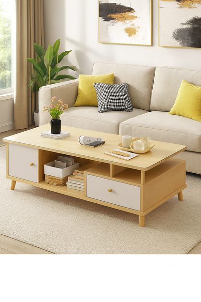 طاولة صالون خشبية متعددة الاستخدامات بمقاسات واضحة Palestine Global Market