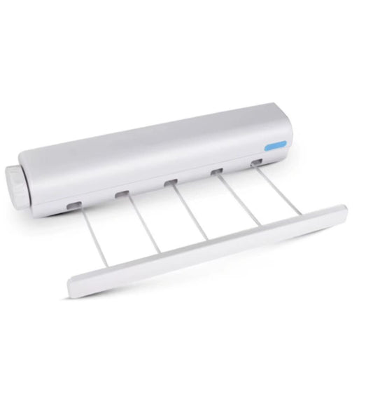 Wall-mounted clothes drying rack